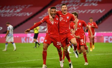 Lewandowski më i miri: Bayern Munich 4-3 Hertha Berlin, notat e lojtarëve