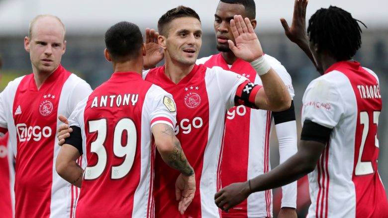 Ajaxi çmend në Eredivisie dhe thyen rekordin e golave brenda një ndeshje: Fitore 13-0, ku shkëlqeu Traore me pesë gola