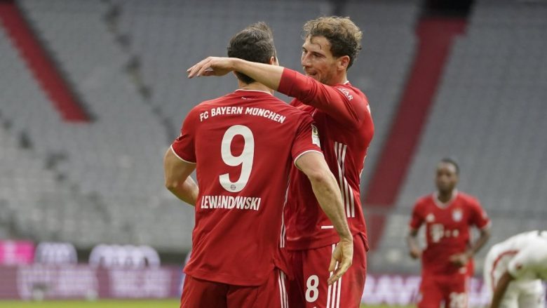 Notat e lojtarëve, Bayern Munich 5–0 Eintracht Frankfurt: Lewa yll i ndeshjes