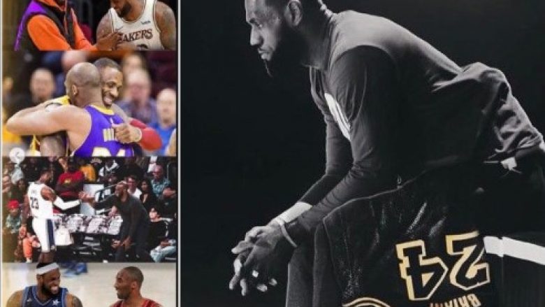LeBron James me postim emocionues për Kobe Bryant: Shpresoj të të bëjë krenar vëllai im