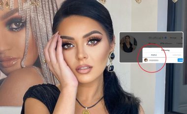 Fifi largon të gjithë personat që ndjek në Instagram nga lista, duke lënë vetëm mashkullin me të cilin dyshohet se është në lidhje