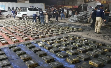 Kokaina në vlerë 500 milionë dollarësh gjenden në kontejnerë qymyri në Paraguai