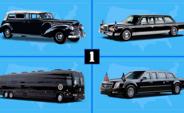 Këto janë limuzinat presidenciale të SHBA-së që kanë shërbyer që nga Franklin D. Roosevelt deri te Donald Trump