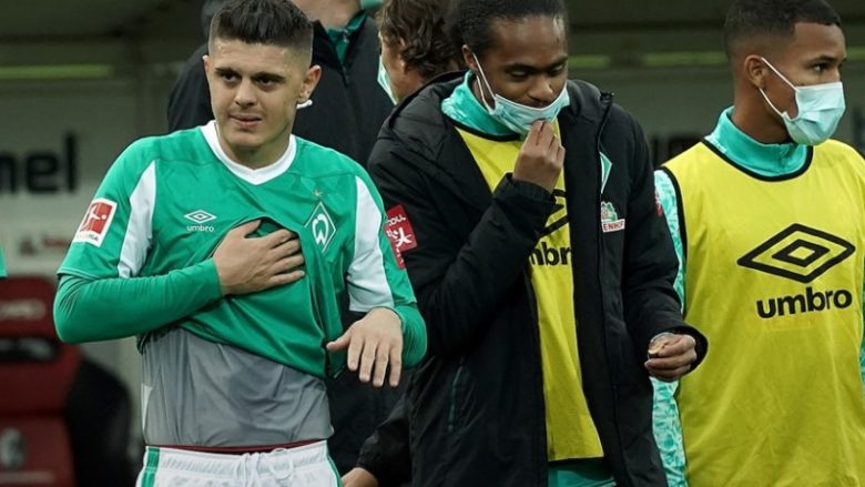 Milot Rashica rikthehet në fushë, luan 24 minuta në barazimin e Werderit