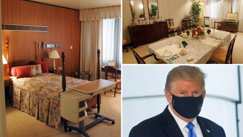 Një spital si “Shtëpia e Bardhë”: Suita marramendëse ku po kurohet presidenti Trump