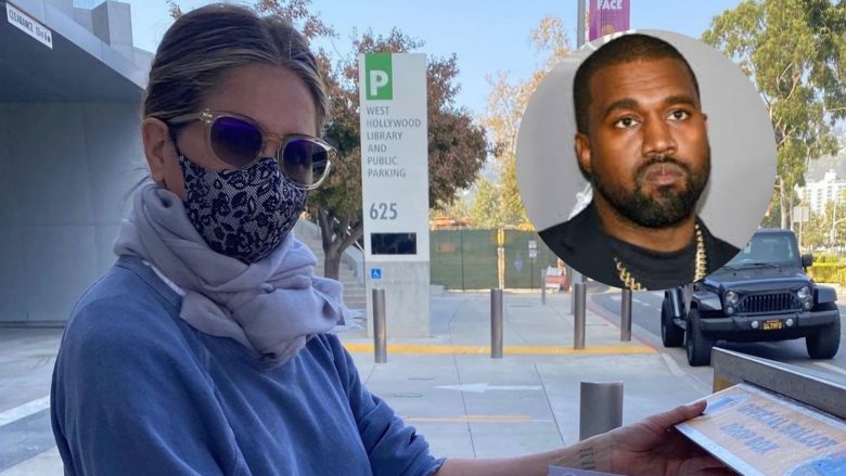 Jennifer Aniston kërkon që të mos votohet Kanye West për president