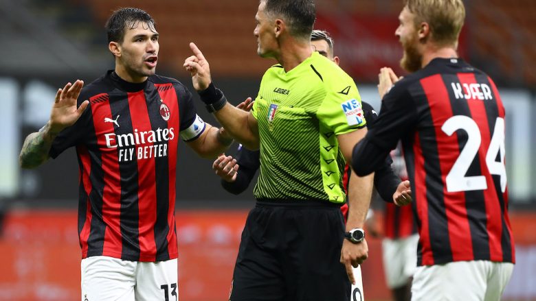 Gjyqtarët e ndeshjes Milan-Roma, pezullohen për paraqitjen e dobët