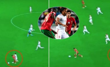 Adama Traore befason të gjithë me fizikun, shpejtësinë dhe forcën e treguar në debutim te Spanja ndaj Portugalisë