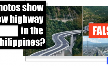 Fotografitë e autostradës së Kosovës përdoren për “Fake News” në Filipine – AFP zbulon të vërtetën e tyre