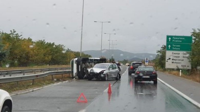 Aksident në Qarkoren e Shkupit