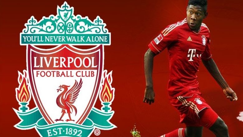 Liverpooli mendon transferimin e David Alaba gjatë janarit