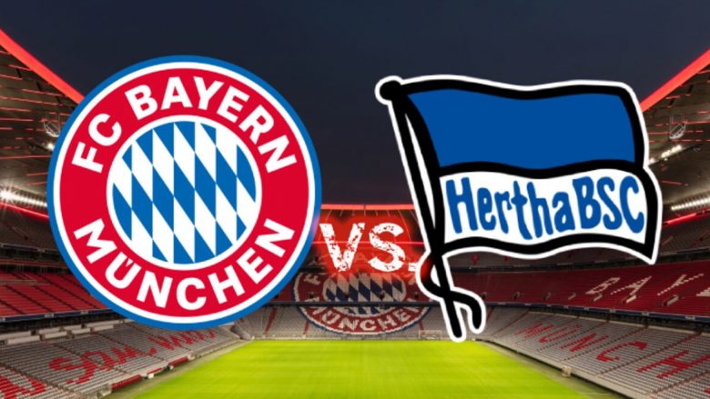 Formacionet zyrtare: Bayern Munich – Hertha Berlin