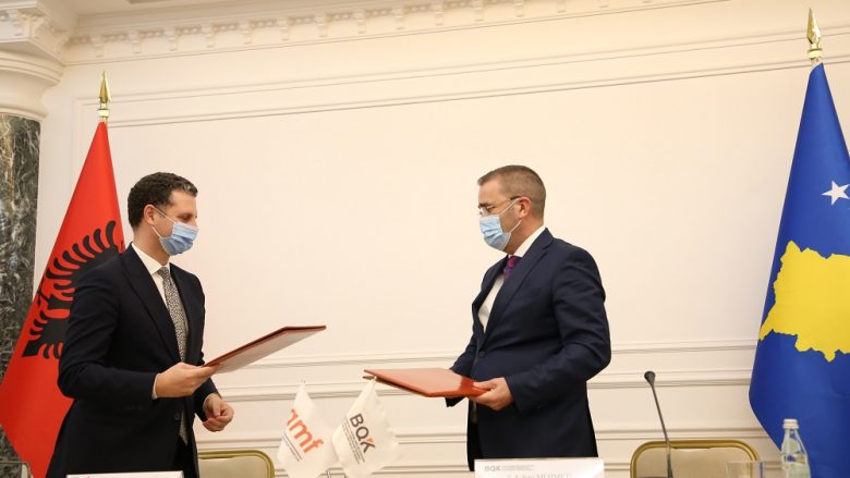 Kosova dhe Shqipëria nënshkruajnë marrëveshjen për zhvillimin e tregjeve financiare