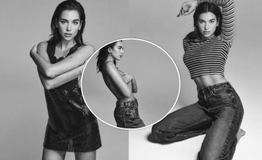 Dua Lipa lanson koleksionin e tretë me “Pepe Jeans”, merr vëmendje me pozat atraktive