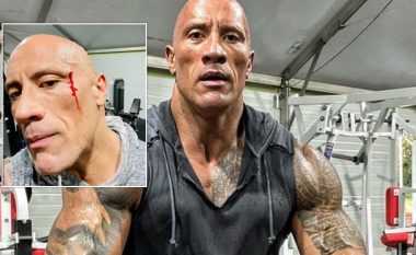 Dwayne ‘The Rock’ Johnson lëndohet gjatë stërvitjeve në palestër, shfaqet i përgjakur në videon e ndarë në Instagram