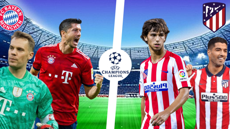 Derbi i Ligës së Kampionëve: Bayern Munich – Atletico Madrid, formacionet e mundshme, analizë dhe parashikimi i rezultatit
