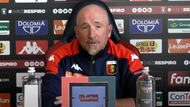 Trajneri i Genoas, Rolando Maran (Foto: Screenshot/YouTube/ Genoa Cfc - Official