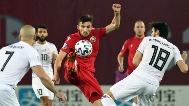 Gjeorgjia eliminon Bjellorusinë, mund të jetë kundërshtar i Kosovës në finalen e play-offit të Ligës së Kombeve
