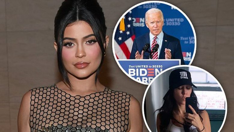 Kylie Jenner shprehu mbështetjen e saj për Joe Biden përmes një postimi, pak minuta para se ta fshinte atë