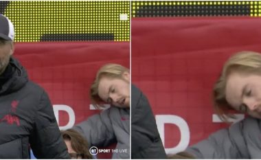Portierin e Liverpoolit e zuri gjumi në bankën rezervë gjatë takimit me Evertonin – Klopp e kishte vëmendjen te Adrian