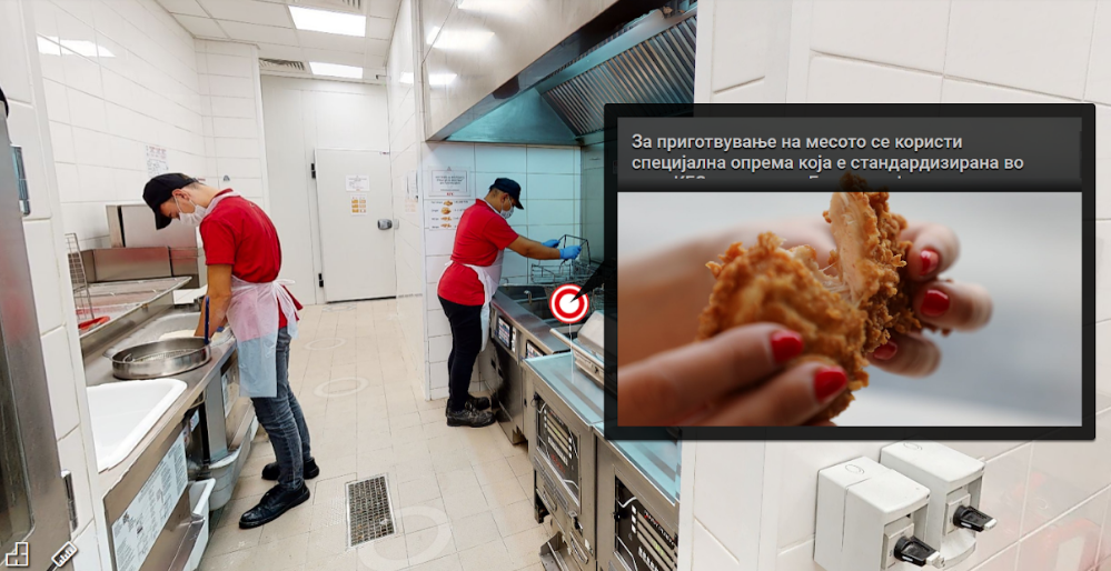 KFC Maqedoni mundëson vizitë virtuale në kuzhinat e tyre