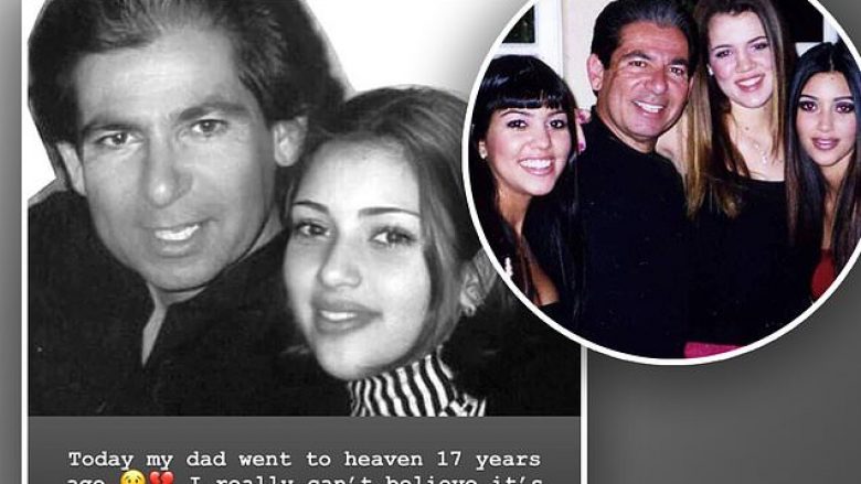 Kim Kardashian kujton babanë e saj të ndjerë: Si sot 17 vjet më parë, ai u largua drejt parajsës