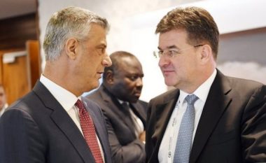 Thaçi bisedon me Lajçakun: Kosova dhe Serbia duhet ta arrijnë marrëveshjen finale