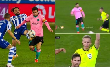 Lionel Messi humb qetësinë – gjuan gjyqtarin me top, duke rrezikuar përjashtimin