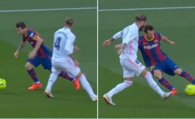 Momenti kur Messi turpëroi Ramosin gjatë pjesës së parë