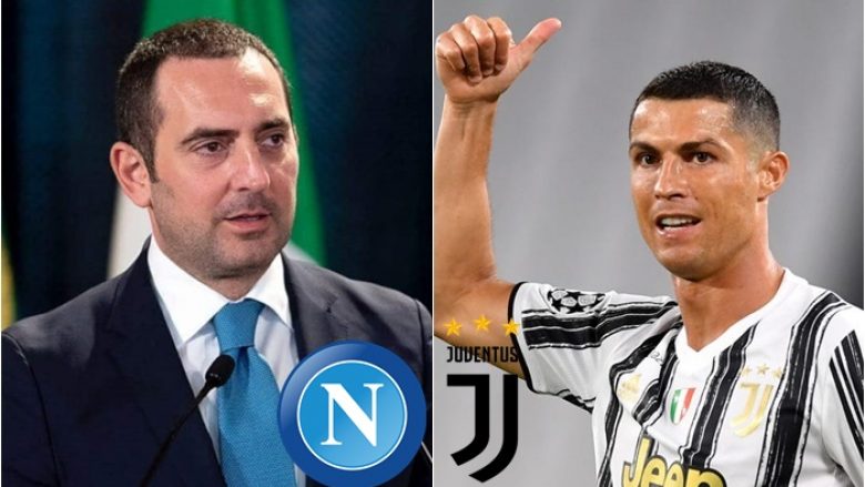 Ministri i Sportit në Itali, Spadafora: Ronaldo ka thyer protokollin, do të flas më vonë për ndeshjen Juventus – Napoli