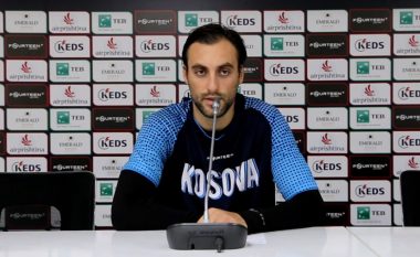 Nuhiu: E dimë rëndësinë e ndeshjes ndaj Maqedonisë së Veriut dhe do ta japim maksimumin për të fituar