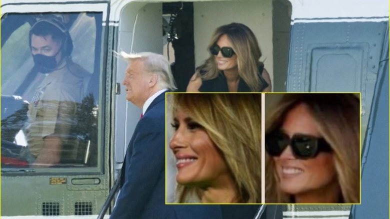 Një foto ka ngritur dyshime se Shtëpia e Bardhë po përdor një “Fake Melania”