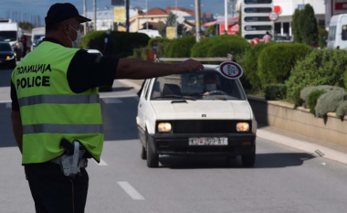 MPB vazhdon me kontrollet e përforcuara, 160 gjoba për shoferët në Çair të Shkupit