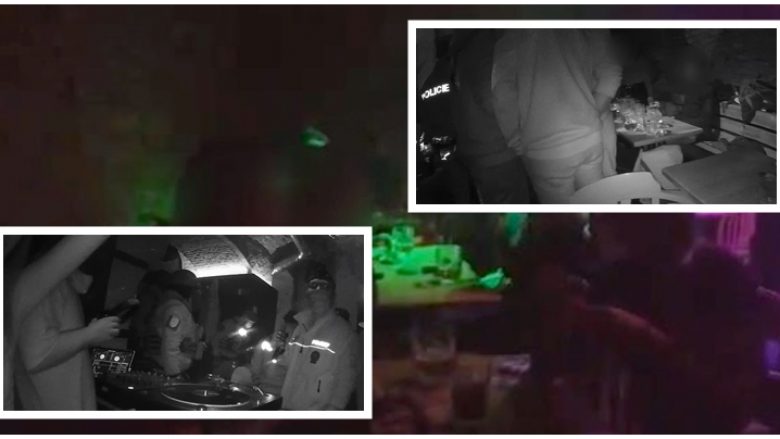 Nuk respektuan masat mbrojtëse kundër COVID-19, pronarët e lokaleve të natës zhvendosin klientët nëpër bodrume – policia çeke në aksion
