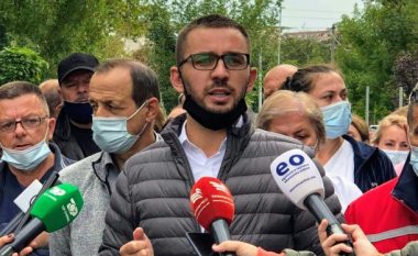 ​Protestojnë sërish punëtorët teknikë, organizatori gjobitet me 200 euro