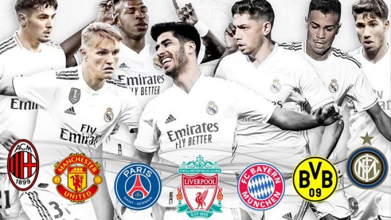 Nga United te Milani: Top klubet evropiane që po peshkojnë te Real Madridi