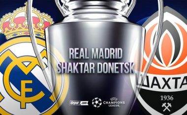 Real Madridi synon ta nis edicionin e ri të Ligës së Kampionëve me fitore ndaj Shakhtarit, formacionet zyrtare