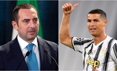 Ministri i Sportit të Italisë, Spadafora i reagon Ronaldos: Mos u trego arrogant