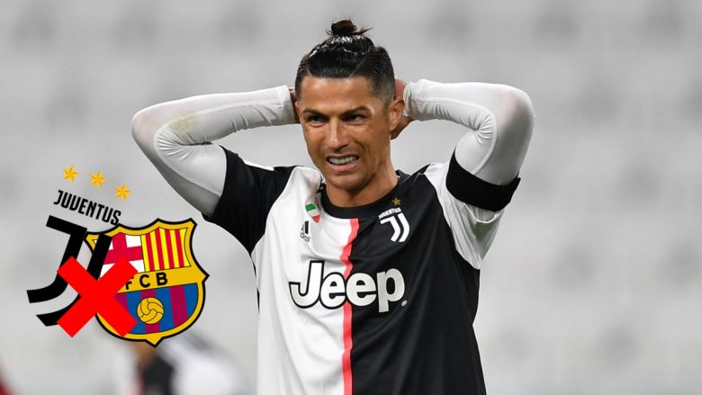 Cristiano Ronaldo mungon në ndeshjen ndaj Barcelonës, ende pozitiv me COVID-19