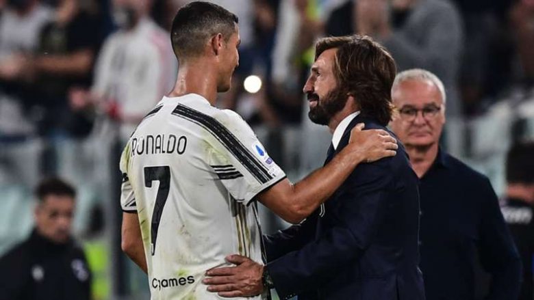 Pirlo vlerëson lartë punën e Ronaldos: Vjen i pari në stërvitje dhe largohet i fundit