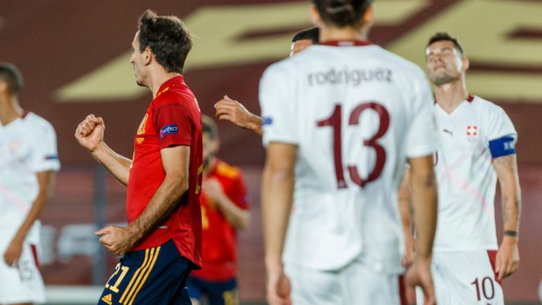 Spanjë 1-0 Zvicër: Notat e Xhakës, Shaqirit dhe të tjerëve