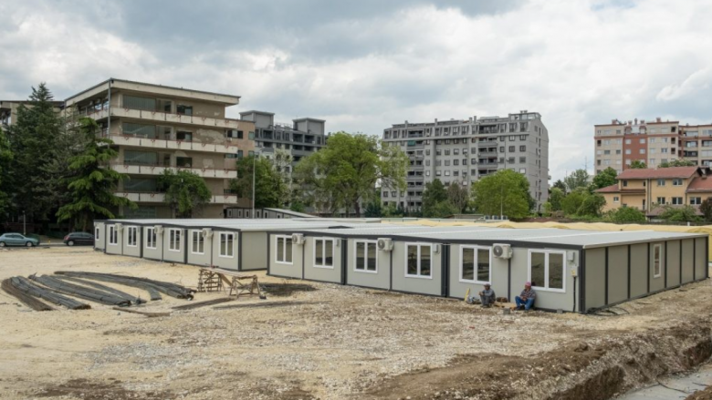 Mbyllet spitali modular në Shkup
