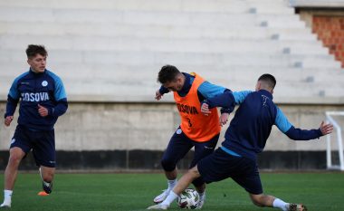 Kosova u rikthehet stërvitjeve për ndeshjen me Slloveninë, Ujkani bashkohet me ekipin