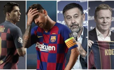 Suarez, tifozëve të Barcelonës: Mos e fajësoni Koemanin, drejtuesit më larguan vetëm se isha shokë i Messit