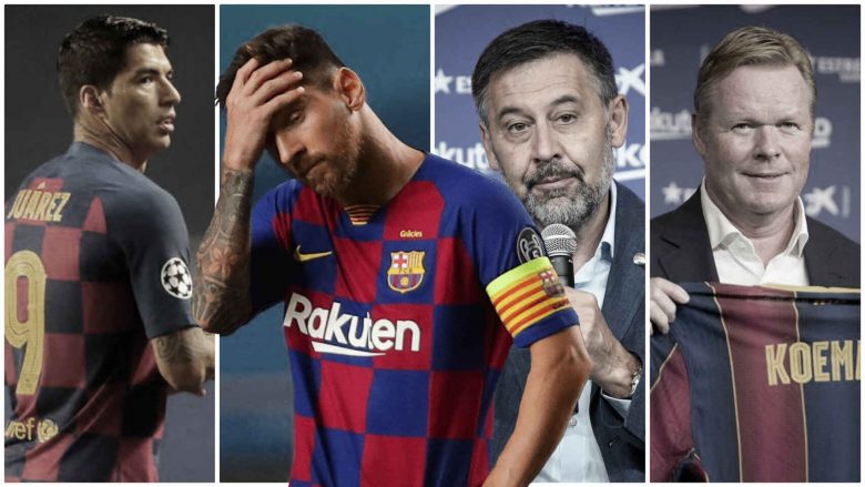 Suarez, tifozëve të Barcelonës: Mos e fajësoni Koemanin, drejtuesit më larguan vetëm se isha shokë i Messit