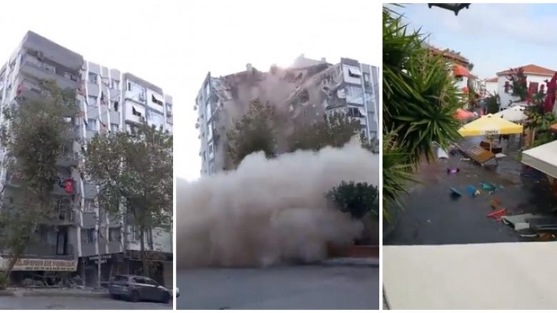 Pamje të reja rrëqethëse nga Turqia, ndërtesat shemben për pak sekonda – qytetet mbushen me ujë nga një cunami i shkaktuar nga dridhjet