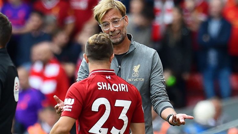 Liverpooli publikon listën për Ligën e Kampionëve, Xherdan Shaqiri pjesë e saj