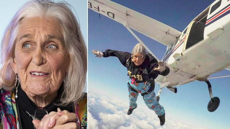 Femra më e vjetër në botë që hidhej vetëm me parashutë, vdes në moshën 88 vjeçare pasi përfundoi 1,139 kërcime