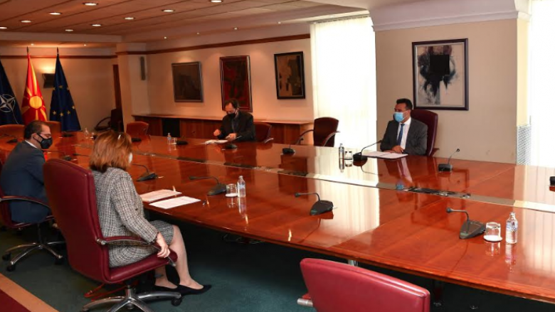 Zaev në takim me përfaqësuesit e BERZH-it: Vazhdon bashkëpunimi në drejtim të intensifikimit të projekteve për zhvillim ekonomik
