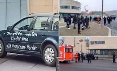 Panik në Berlin, një veturë përplaset në rrethojën mbrojtëse pranë zyrës së kancelares Angela Merkel